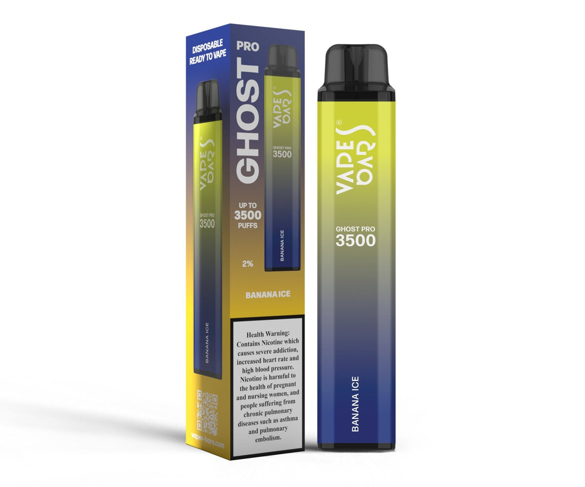 Ghost® Pro 3500 Banana Ice by Vapes Bars - VapeBoo