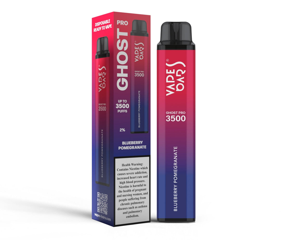 Ghost® Pro 3500 Blueberry Pomegranate by Vapes Bars - VapeBoo