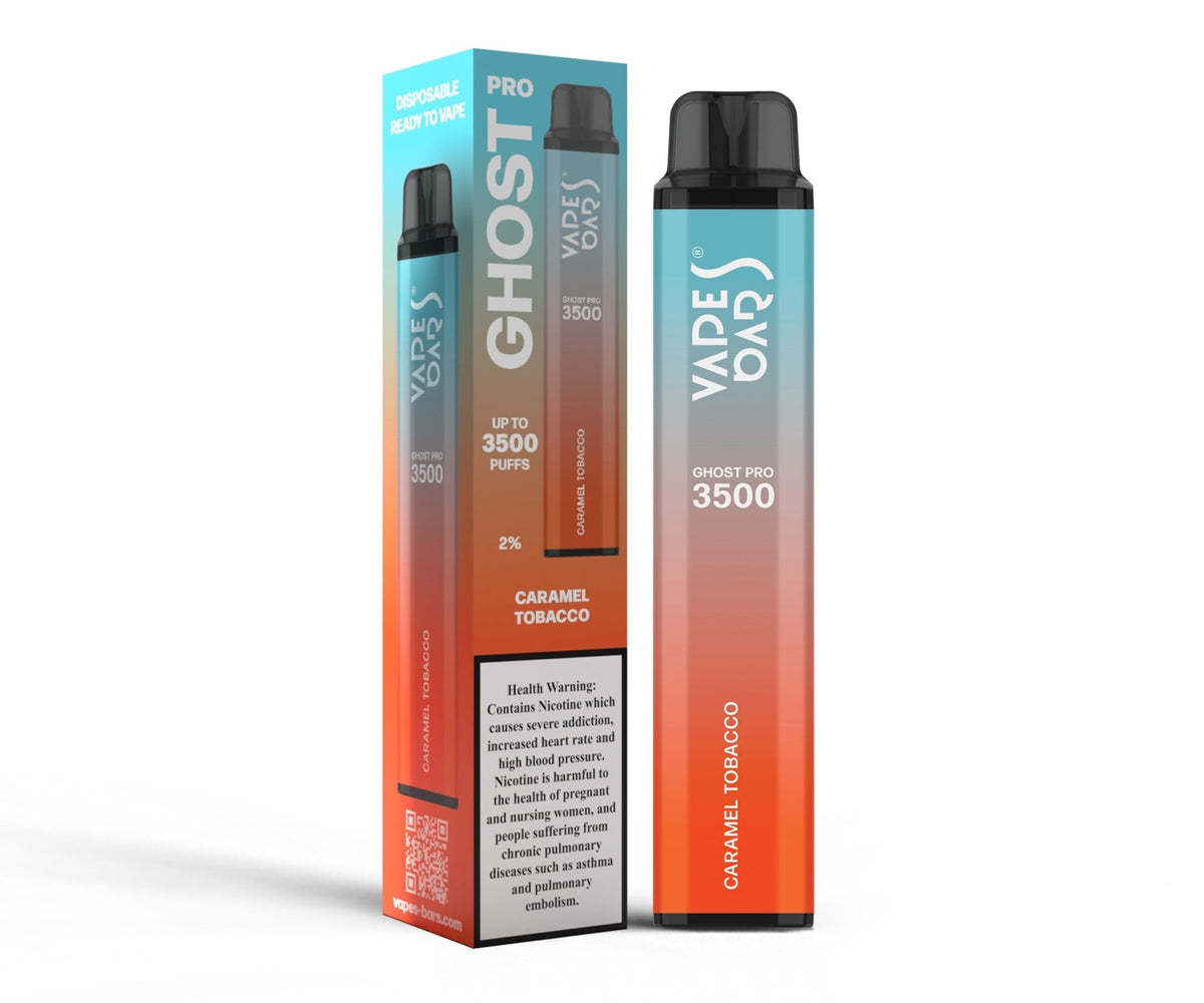 Ghost® Pro 3500 Caramel Tobacco by Vapes Bars - VapeBoo