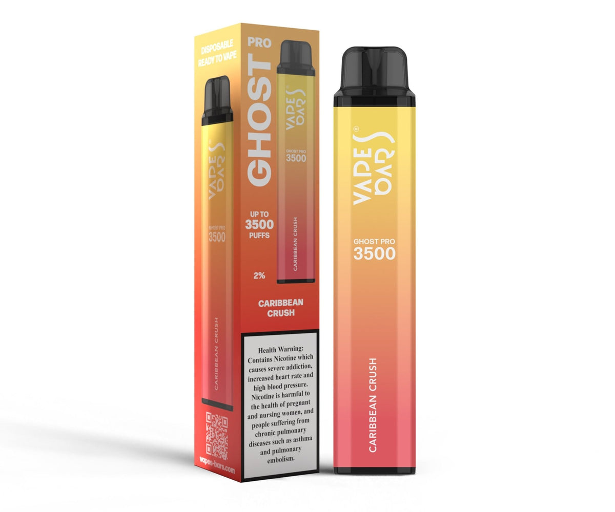 Ghost® Pro 3500 Caribbean Crush by Vapes Bars - VapeBoo