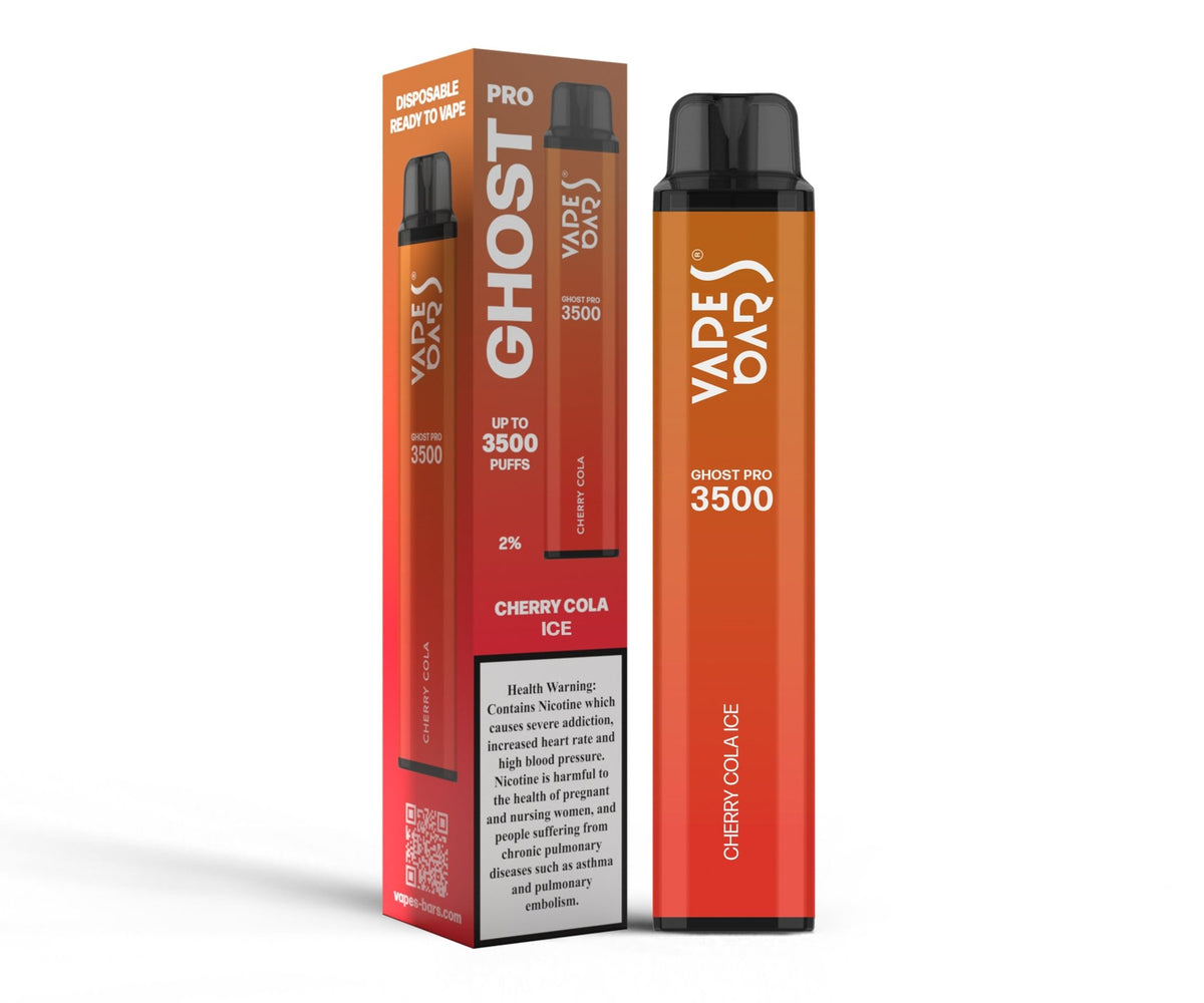 Ghost® Pro 3500 Cherry Cola Ice by Vapes Bars - VapeBoo