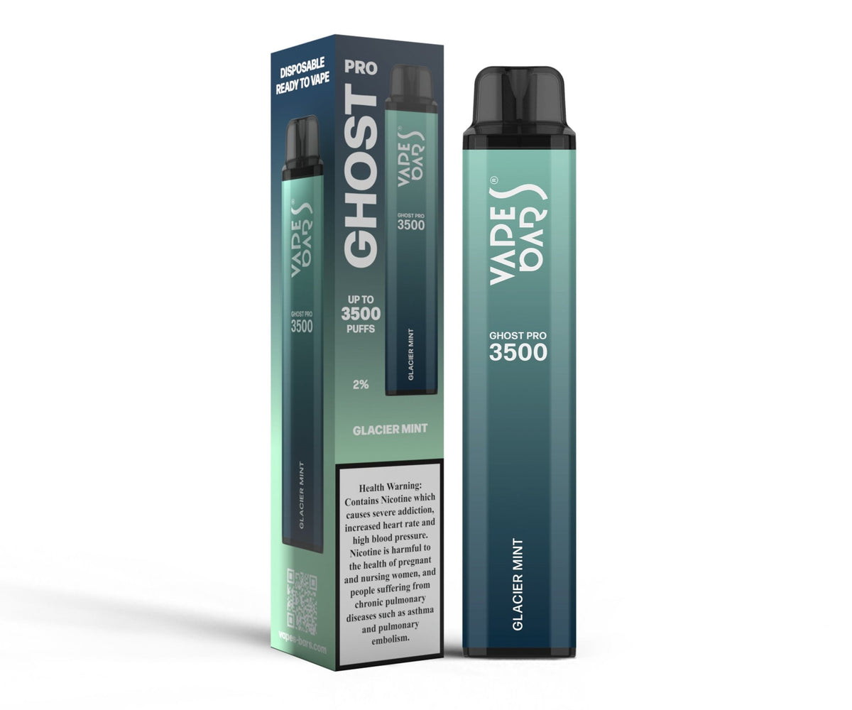 Ghost® Pro 3500 Glacier Mint by Vapes Bars - VapeBoo