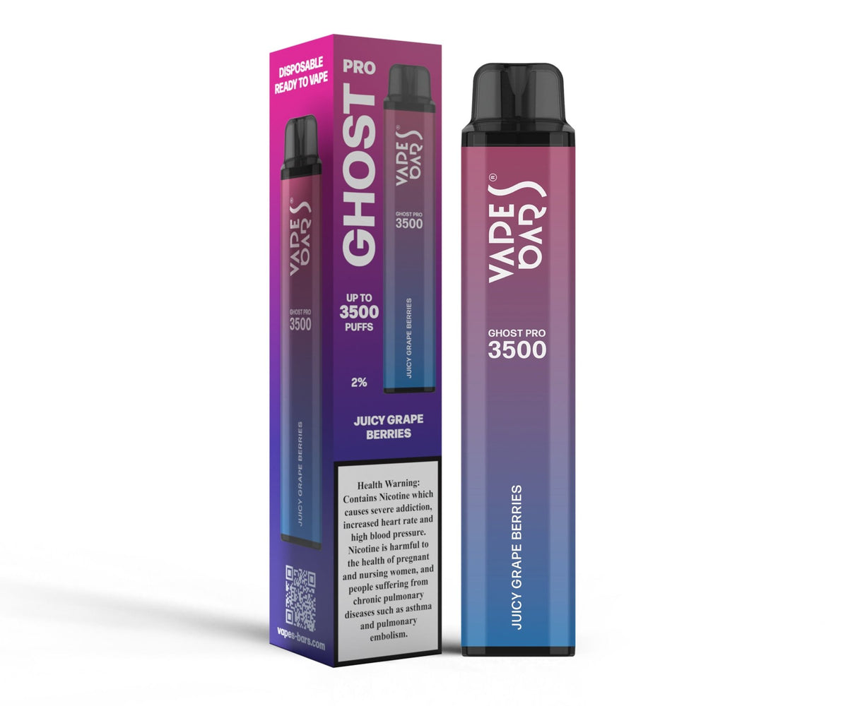 Ghost® Pro 3500 Juicy Grape Berries by Vapes Bars - VapeBoo