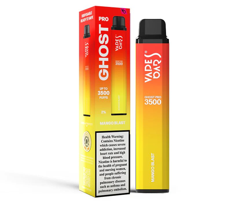 Ghost® Pro 3500 Mango Blast by Vapes Bars - VapeBoo