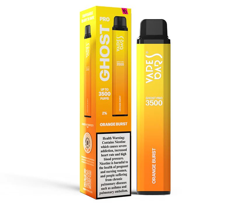 Ghost® Pro 3500 Orange Burst by Vapes Bars - VapeBoo