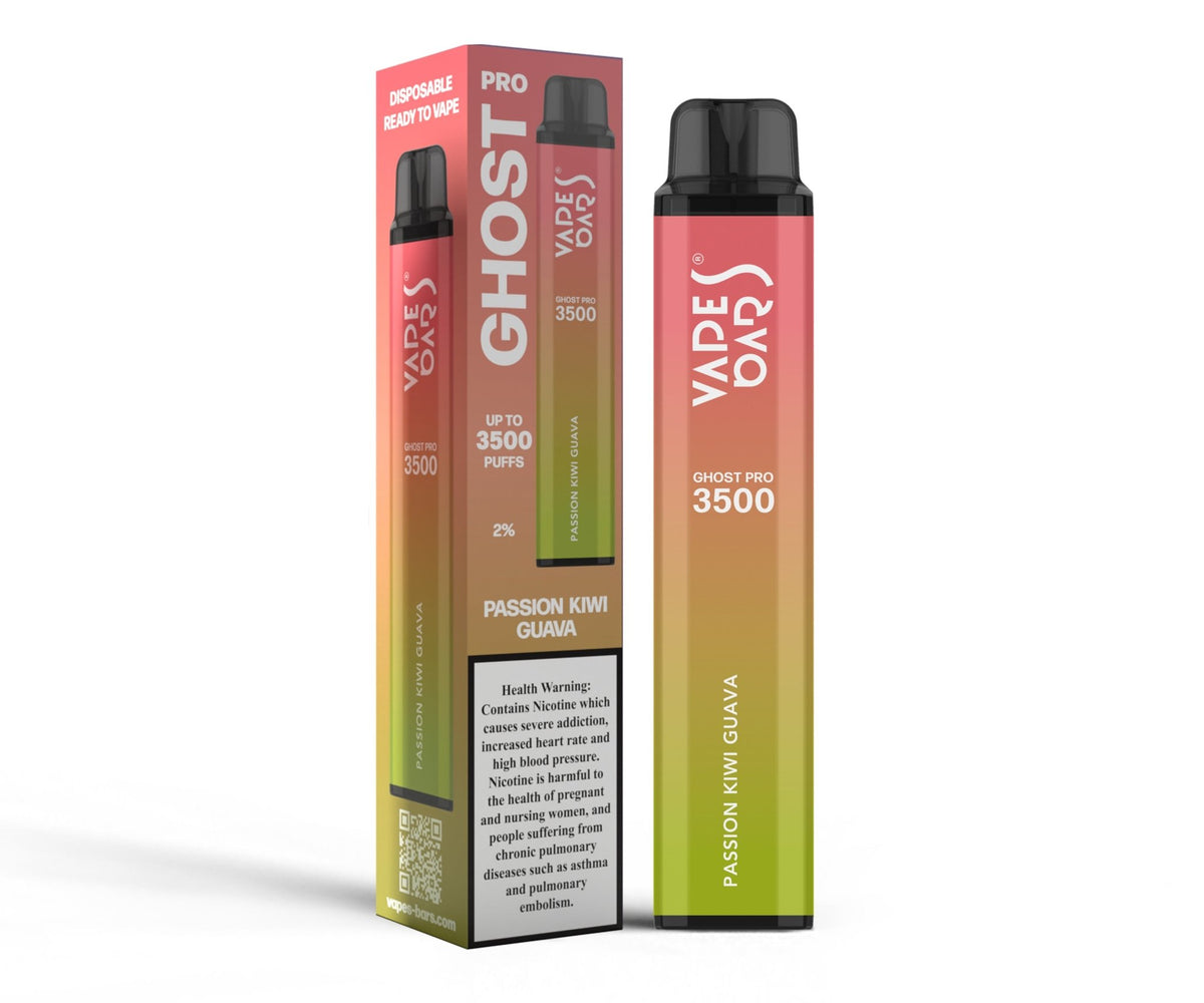 Ghost® Pro 3500 Passion Kiwi Guava by Vapes Bars - VapeBoo