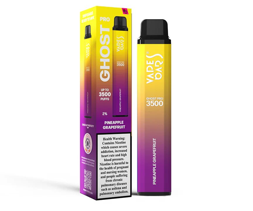 Ghost® Pro 3500 Pineapple Grapefruit by Vapes Bars - VapeBoo