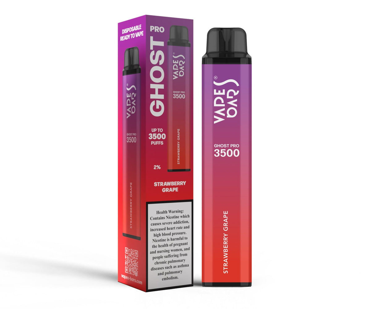 Ghost® Pro 3500 Strawberry Grape by Vapes Bars - VapeBoo