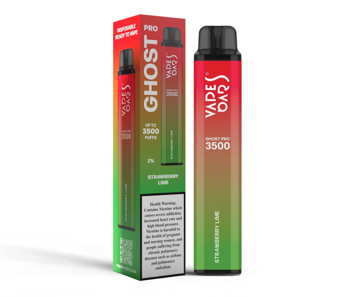 Ghost® Pro 3500 Strawberry Lime by Vapes Bars - VapeBoo