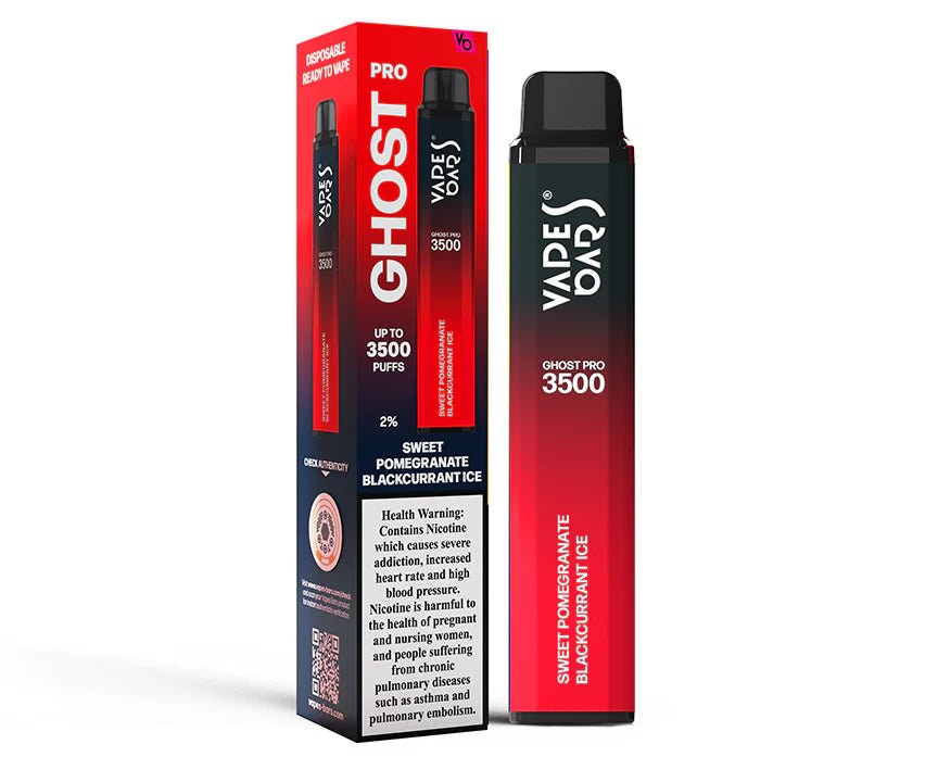 Ghost® Pro 3500 Sweet Pomegranate Blackcurrant by Vapes Bars - VapeBoo