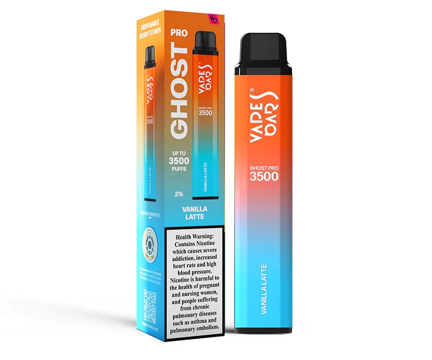 Ghost® Pro 3500 Vanilla Latte by Vapes Bars - VapeBoo