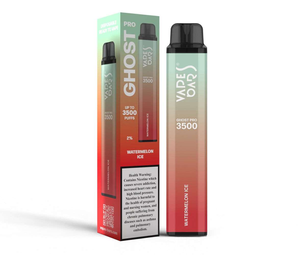 Ghost® Pro 3500 Watermelon Ice by Vapes Bars - VapeBoo