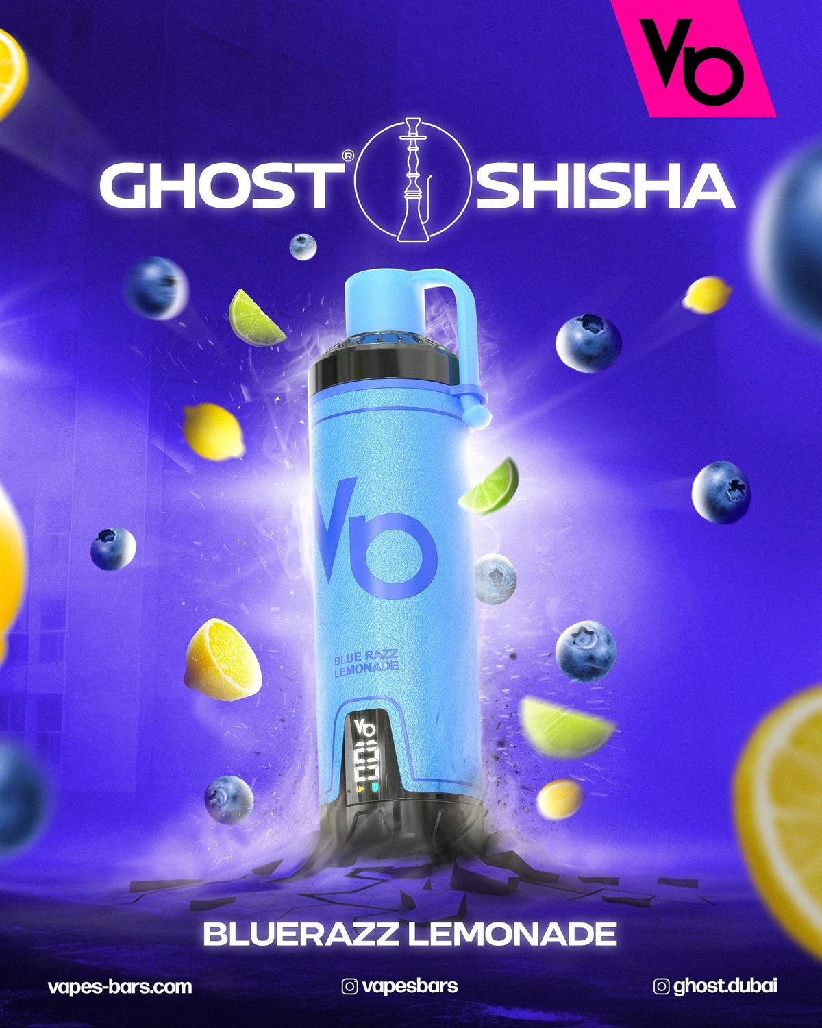 Ghost Shisha 15000 Puffs Disposable Vape 20mg - VapeBoo