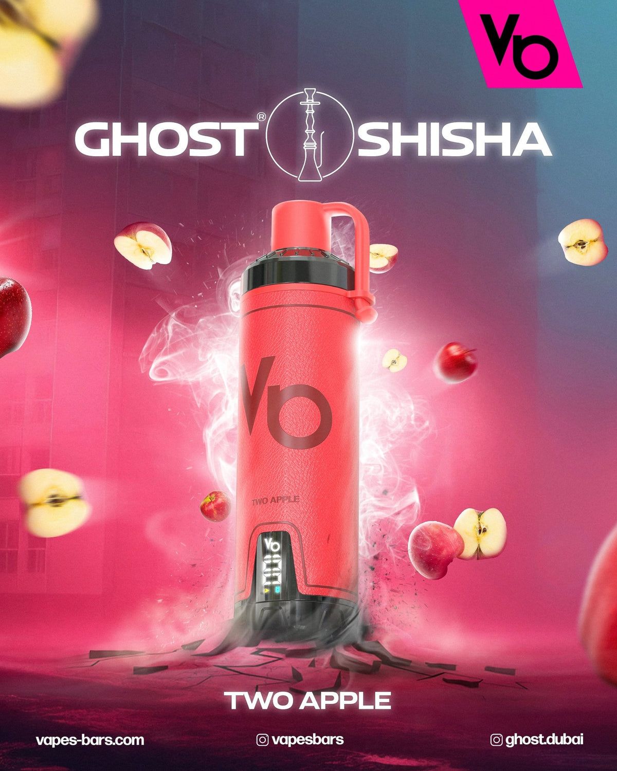 Ghost Shisha 15000 Puffs Disposable Vape 20mg - VapeBoo