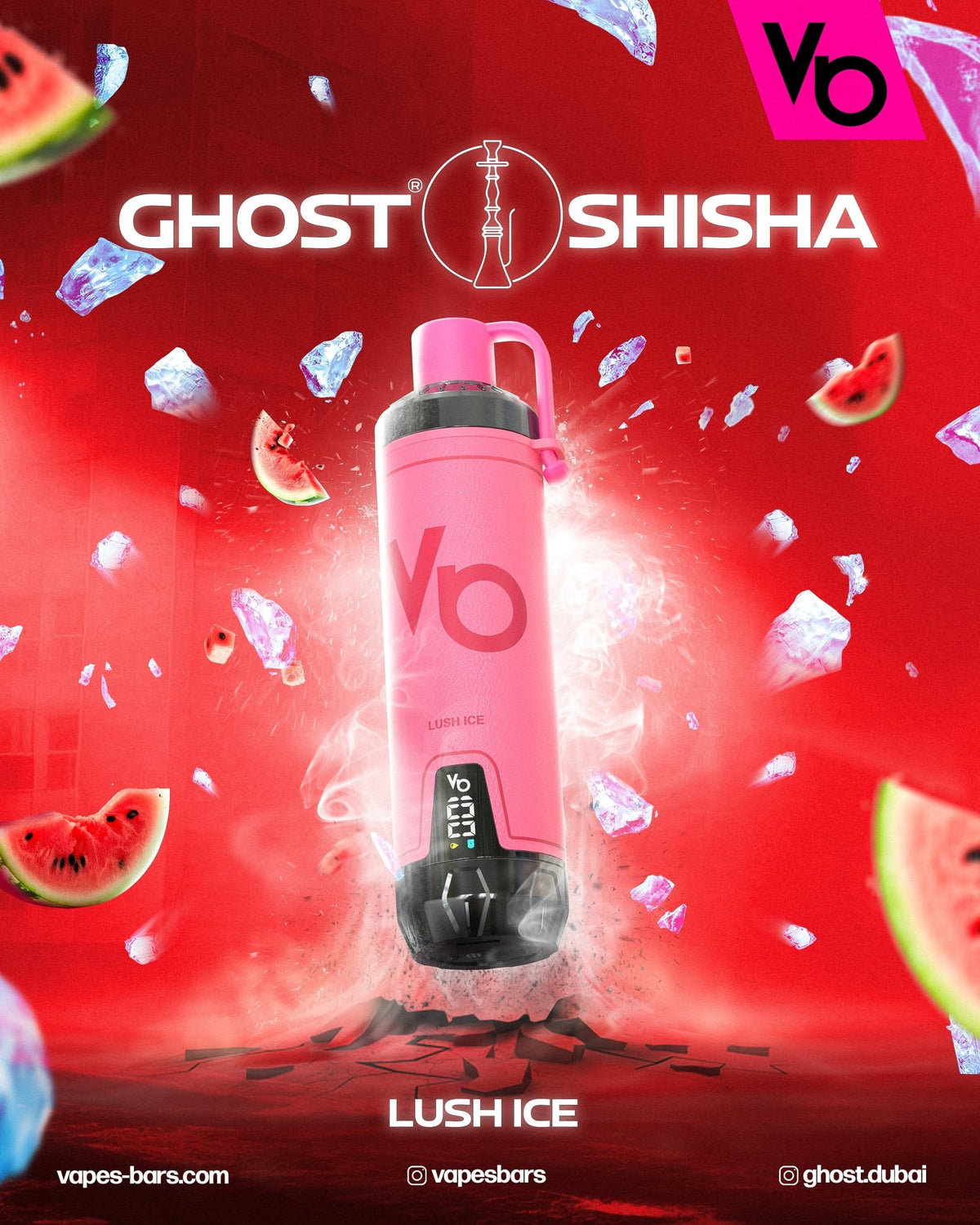 Ghost Shisha 15000 Puffs Disposable Vape 20mg - VapeBoo