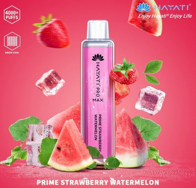 Hayati Crystal Pro Max 4000 Disposable Vape 20mg - VapeBoo