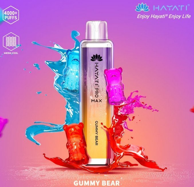 Hayati Crystal Pro Max 4000 Disposable Vape 20mg - VapeBoo