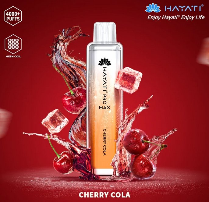 Hayati Crystal Pro Max 4000 Disposable Vape 20mg - VapeBoo