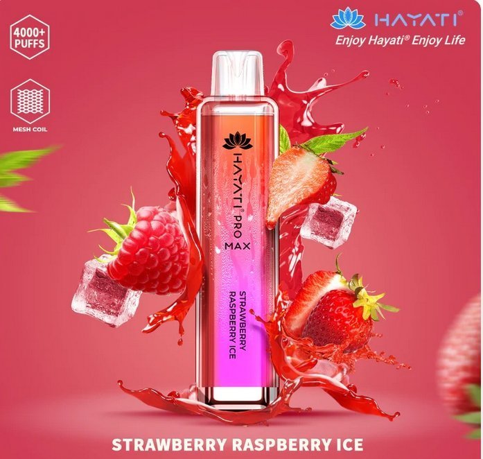 Hayati Crystal Pro Max 4000 Disposable Vape 20mg - VapeBoo