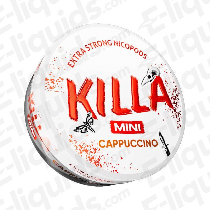 Mini Cappuccino Nicotine Pouches by Killa - VapeBoo