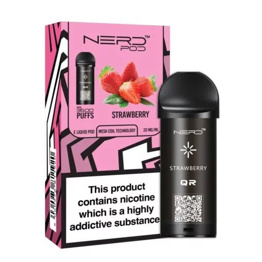 Nerd 3500 Puffs Replacement Pods - 20mg - VapeBoo