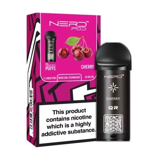 Nerd 3500 Puffs Replacement Pods - 20mg - VapeBoo