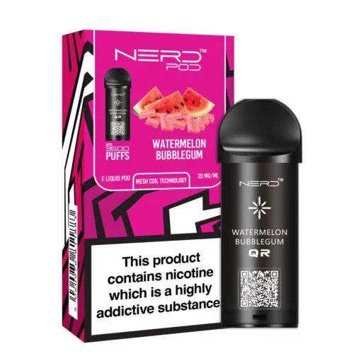 Nerd 3500 Puffs Replacement Pods - 20mg - VapeBoo