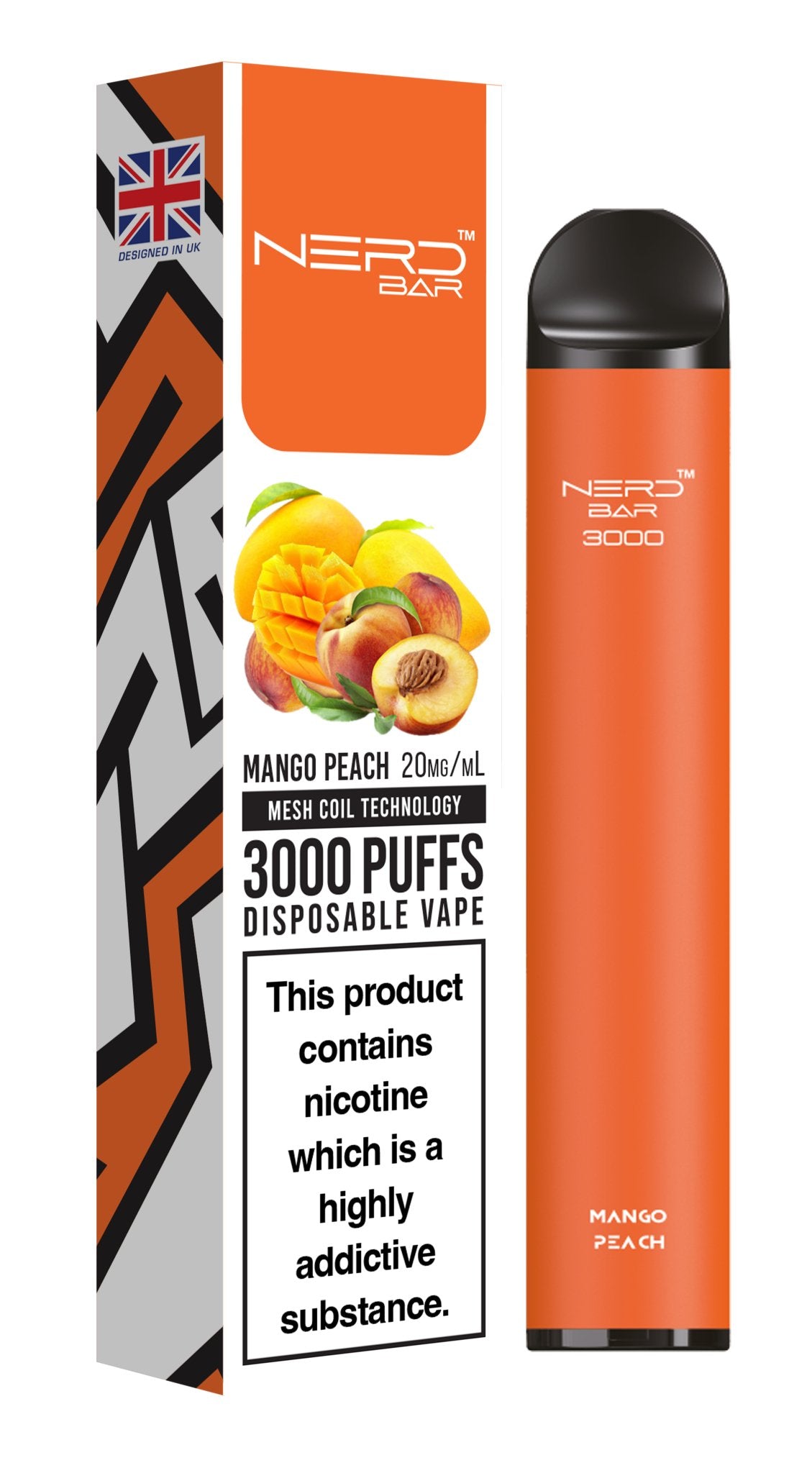 Nerd Bar 3000 Puffs Disposable Vape Device - VapeBoo