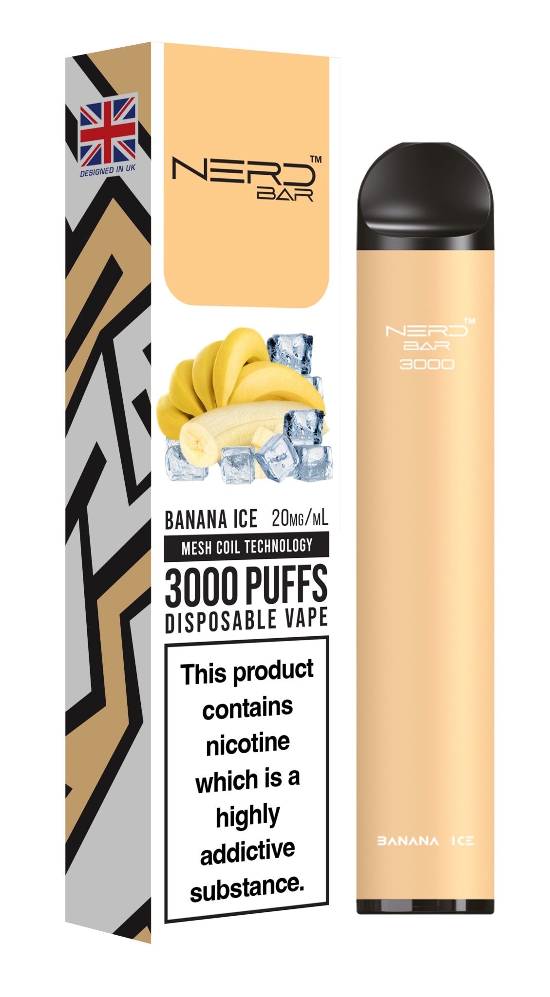 Nerd Bar 3000 Puffs Disposable Vape Device - VapeBoo