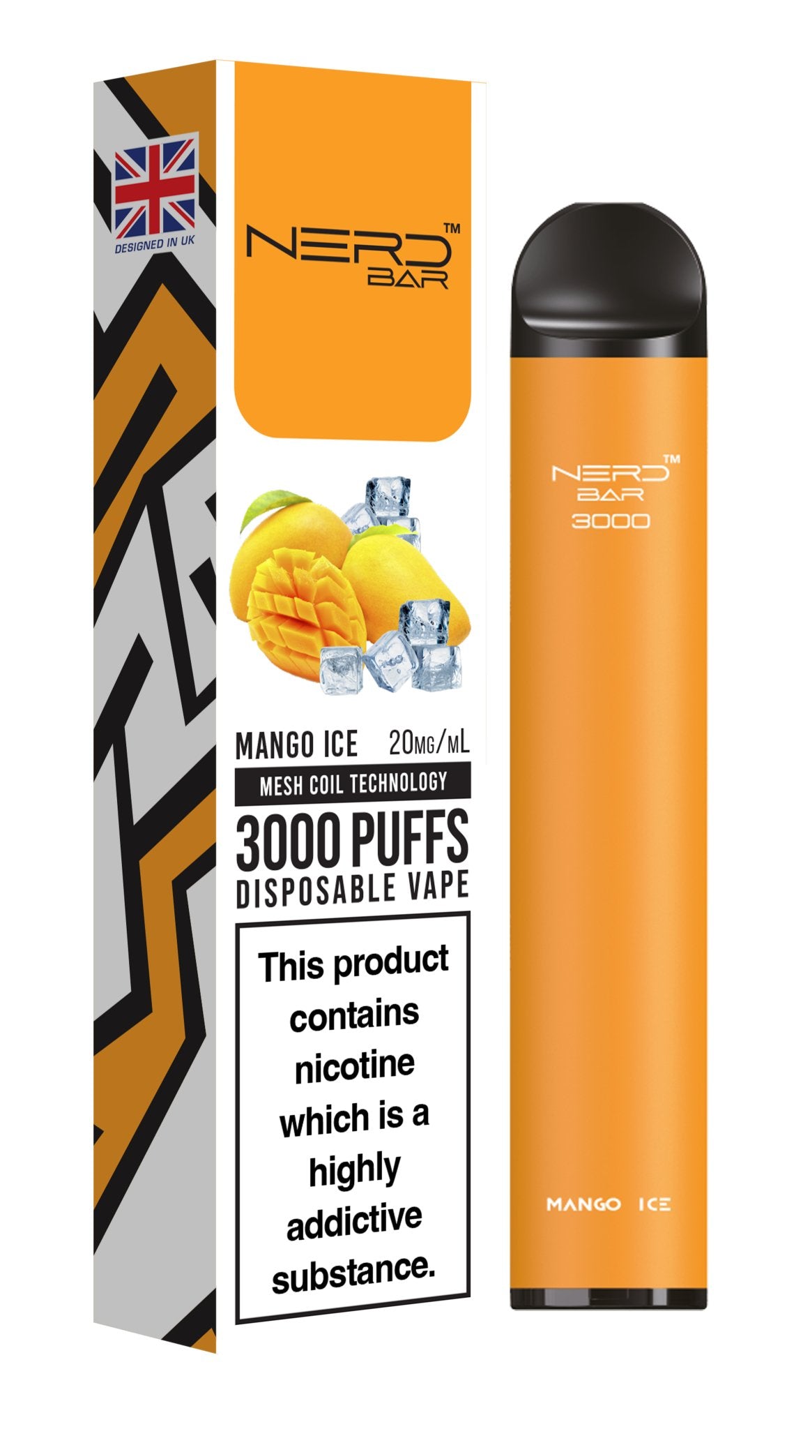 Nerd Bar 3000 Puffs Disposable Vape Device - VapeBoo