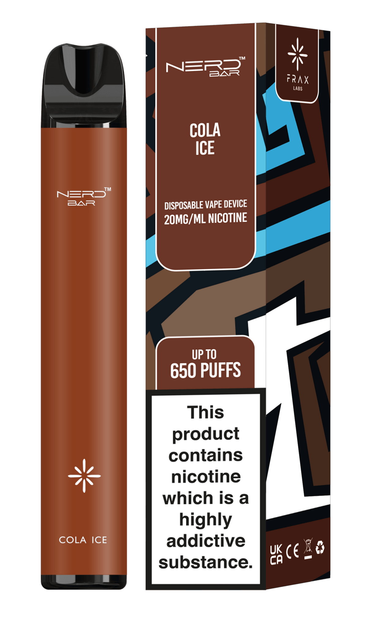 Nerd Bar 650 Puffs Disposable Vape Device - VapeBoo