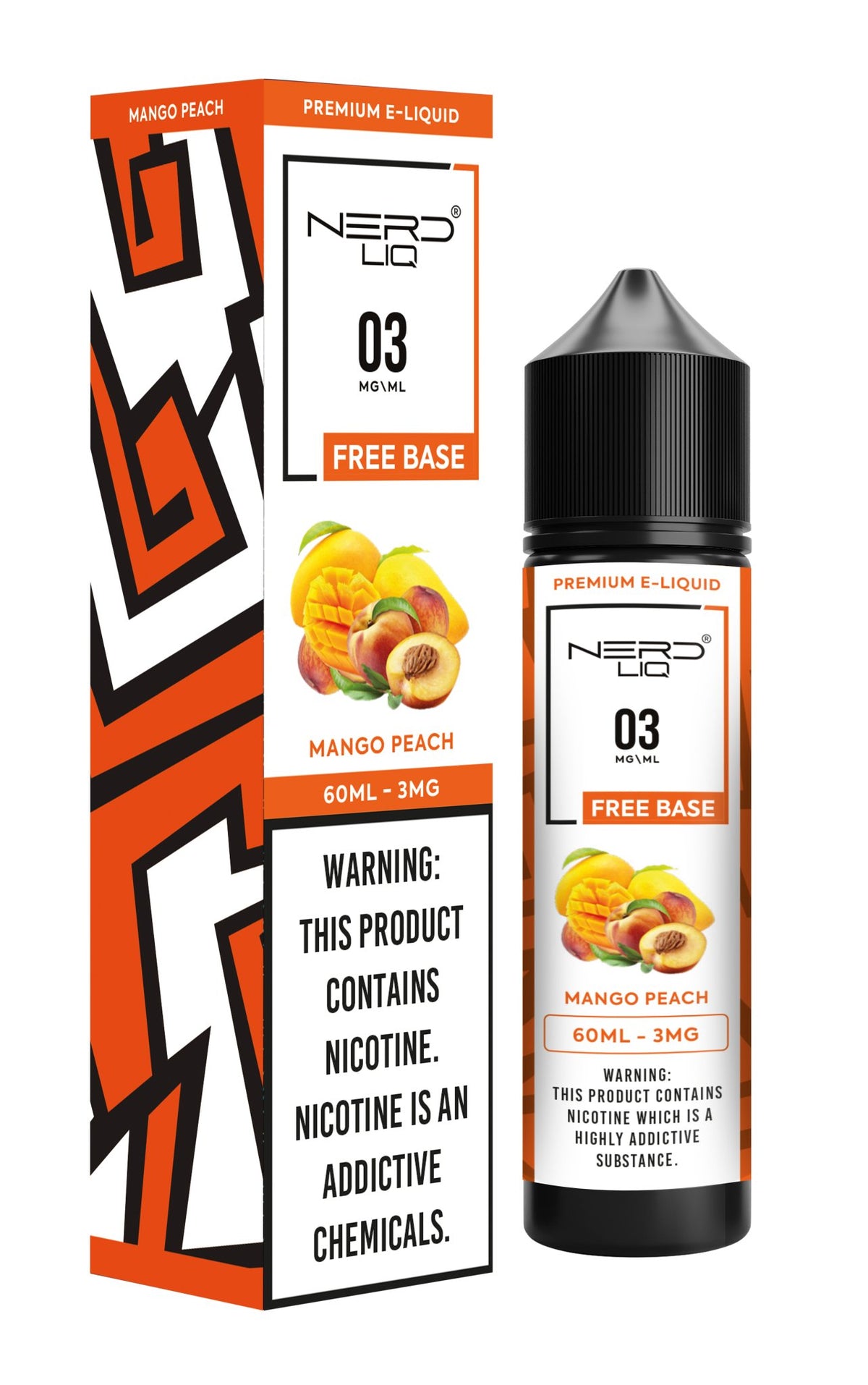 Nerd Liq 60ml E-Juice Shortfill - VapeBoo