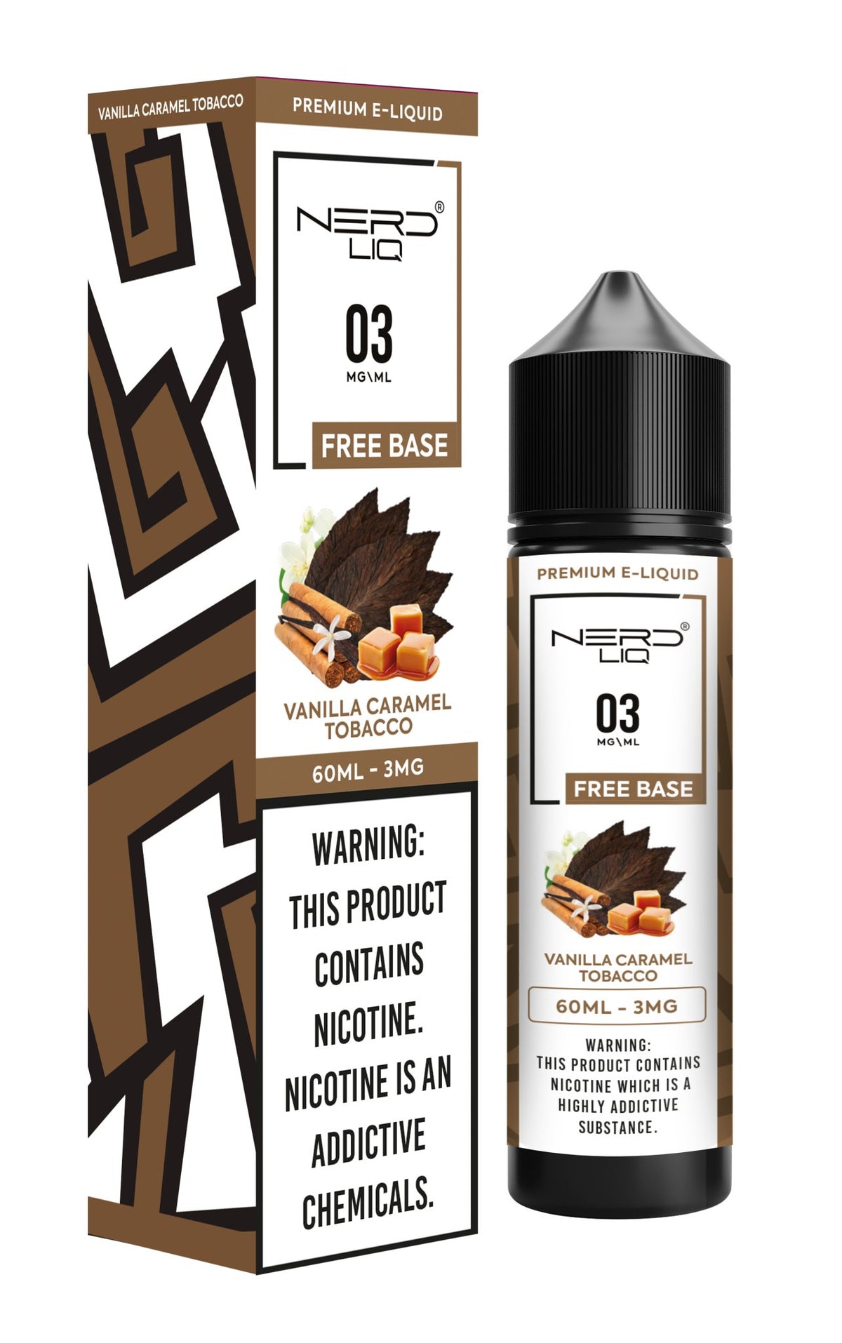 Nerd Liq 60ml E-Juice Shortfill - VapeBoo