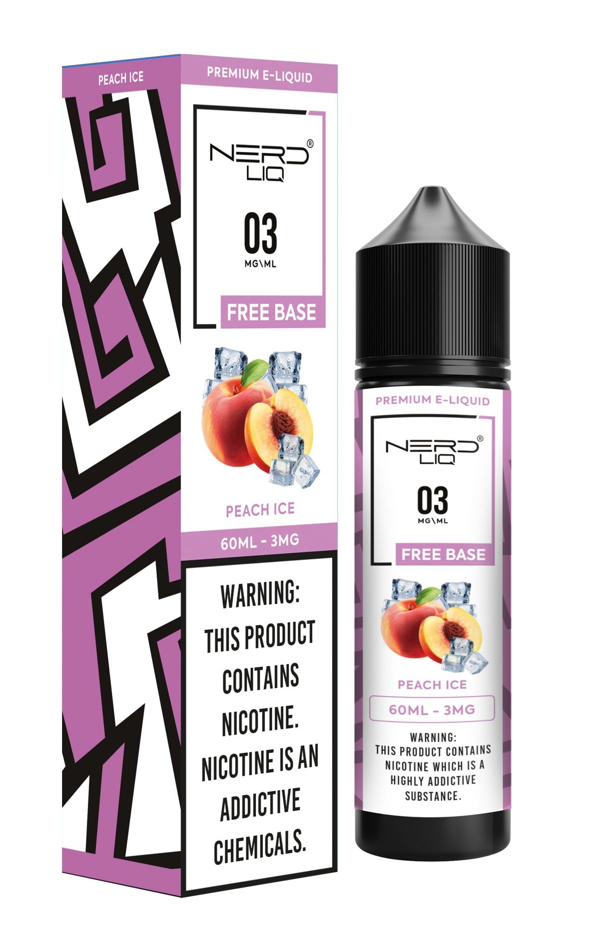 Nerd Liq 60ml E-Juice Shortfill - VapeBoo