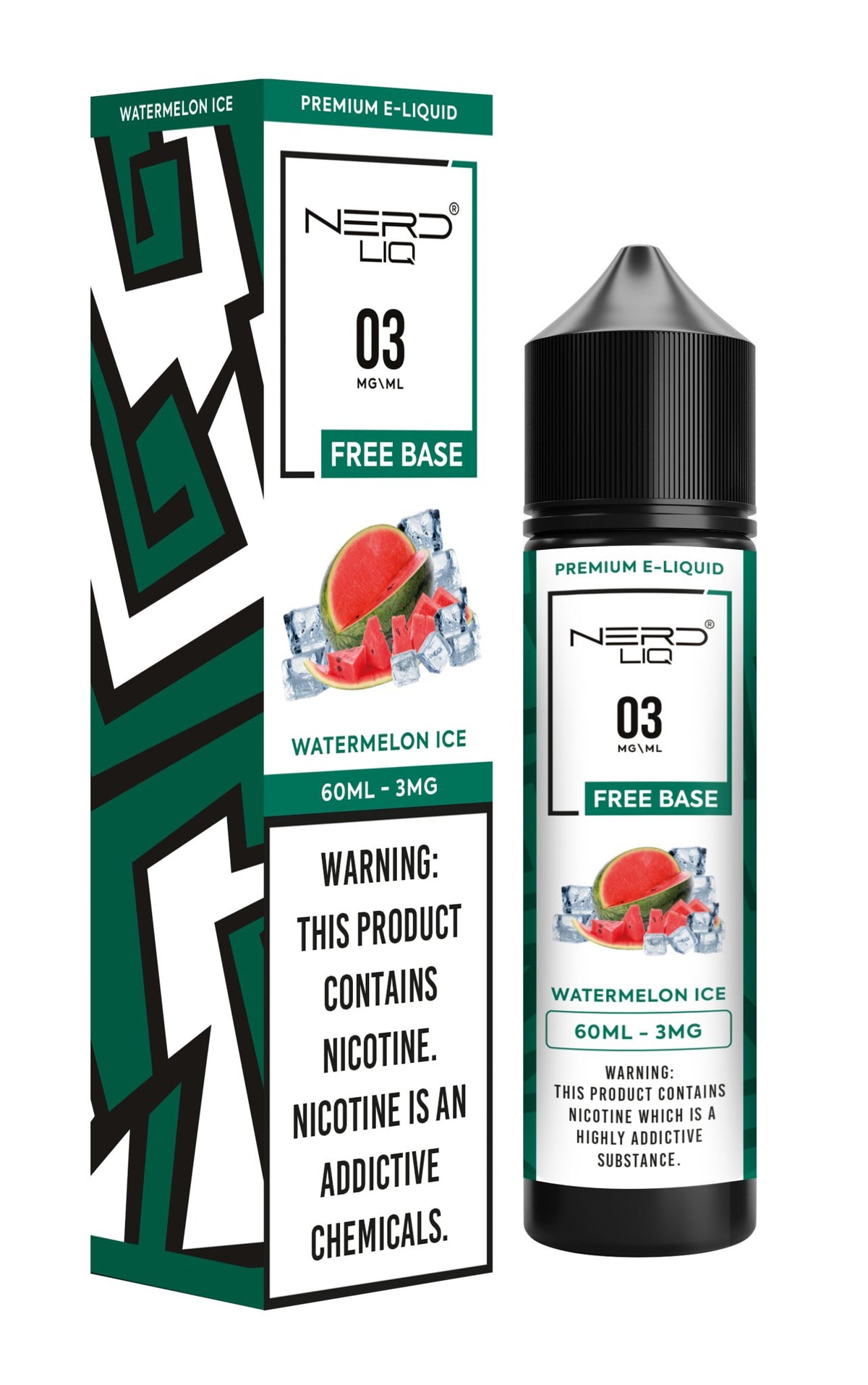 Nerd Liq 60ml E-Juice Shortfill - VapeBoo