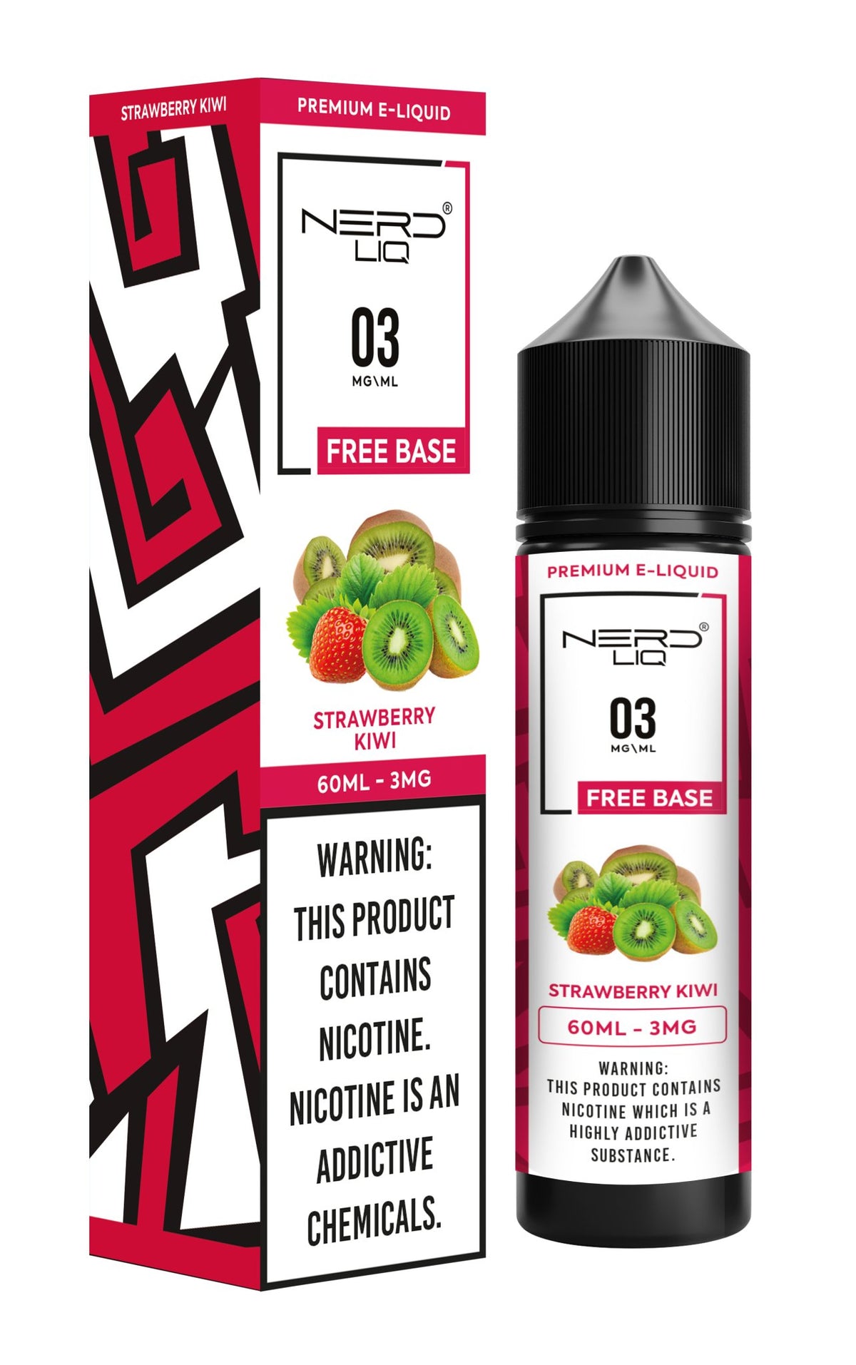 Nerd Liq 60ml E-Juice Shortfill - VapeBoo