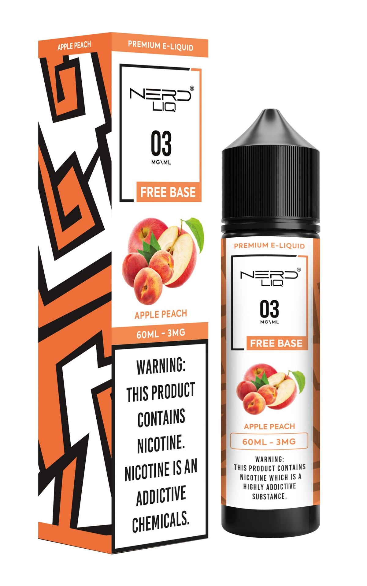 Nerd Liq 60ml E-Juice Shortfill - VapeBoo