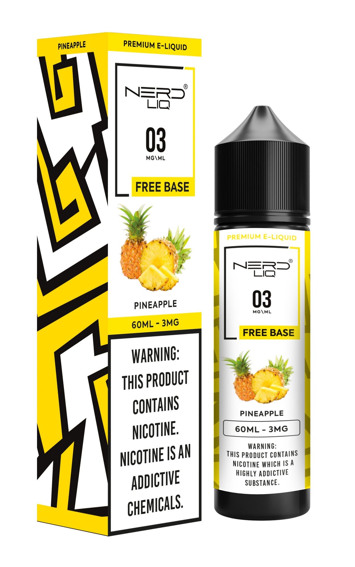 Nerd Liq 60ml E-Juice Shortfill - VapeBoo