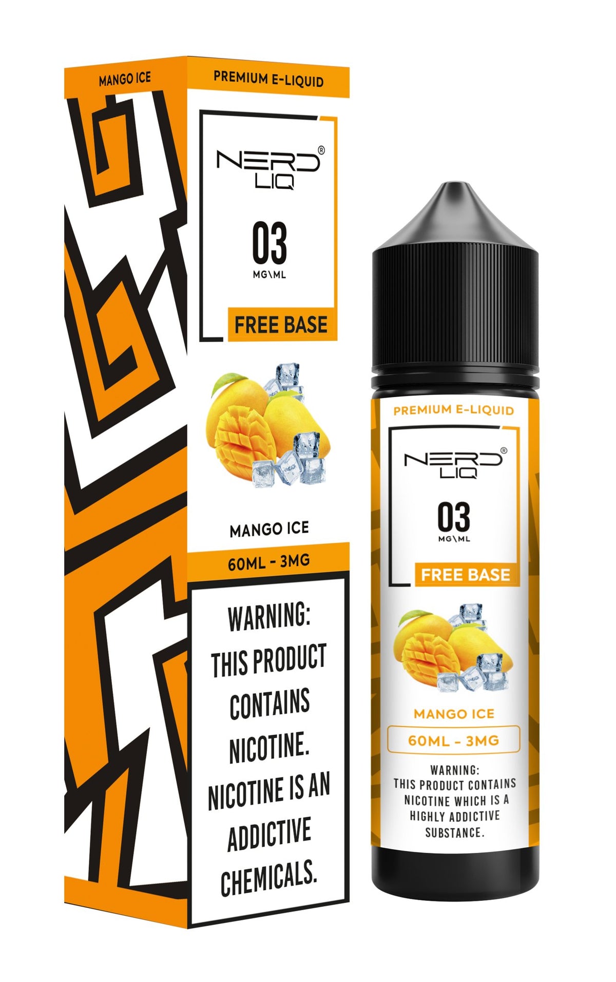 Nerd Liq 60ml E-Juice Shortfill - VapeBoo