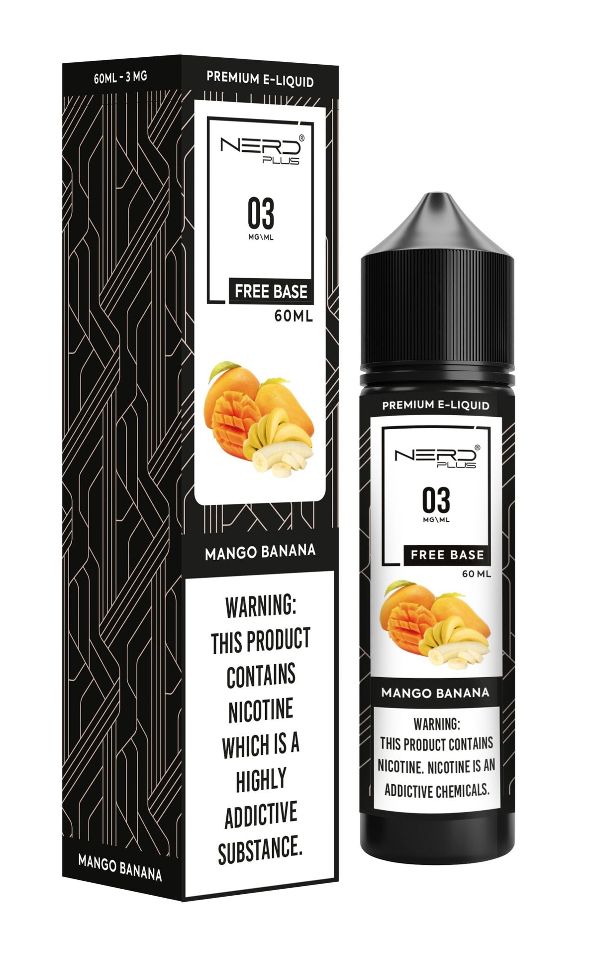 Nerd Plus 60ml E-Juice Shortfill - VapeBoo