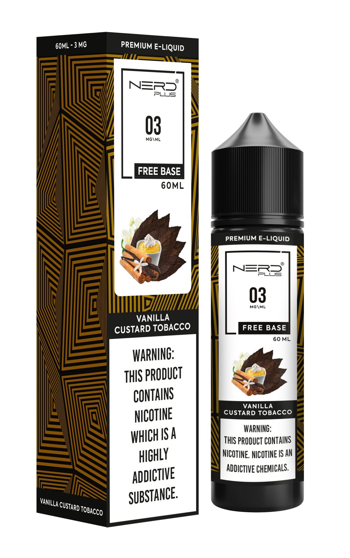 Nerd Plus 60ml E-Juice Shortfill - VapeBoo