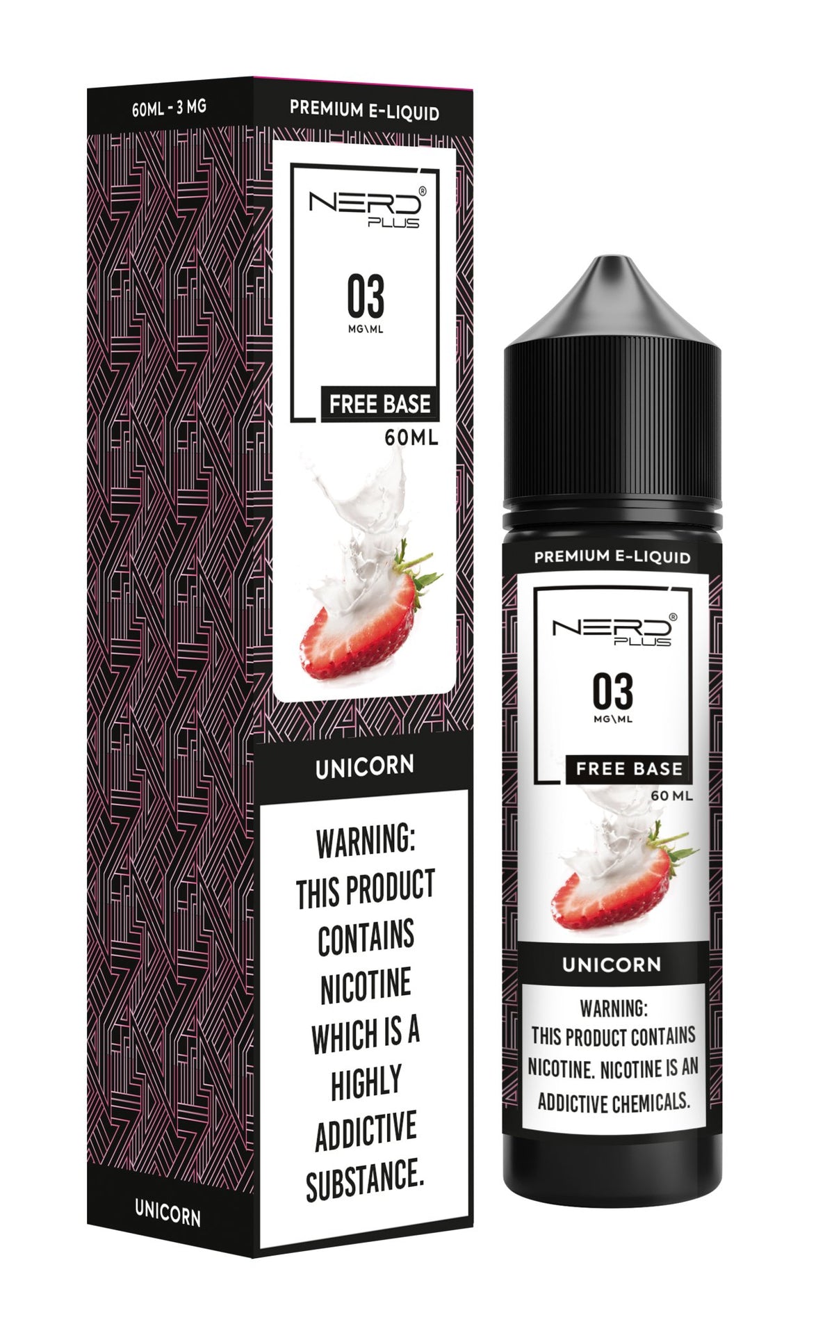 Nerd Plus 60ml E-Juice Shortfill - VapeBoo