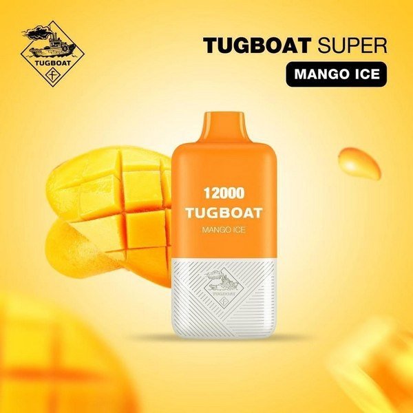 Tugboat Super 12000 Puffs Disposable Vape Device - VapeBoo