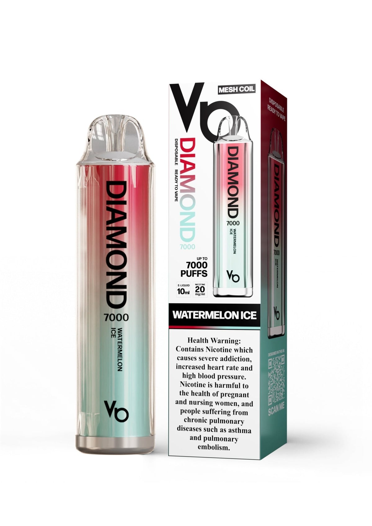 Vapes Bars Diamond 7000 Puffs Disposable Vape 20mg - VapeBoo