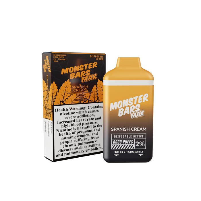 Monster Bars Max 6000 Puffs Disposable Vape