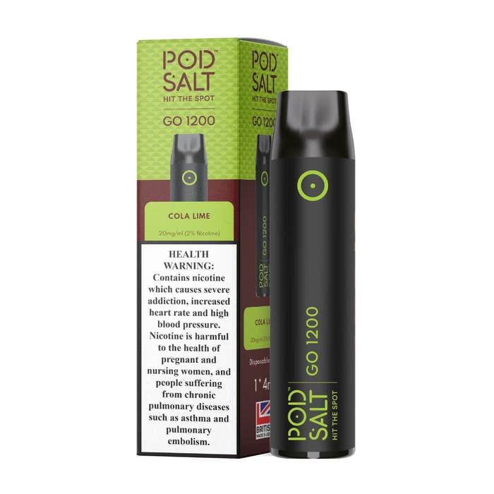 Pod Salt Go 1200 Puffs Disposable Vape Device - VapeBoo