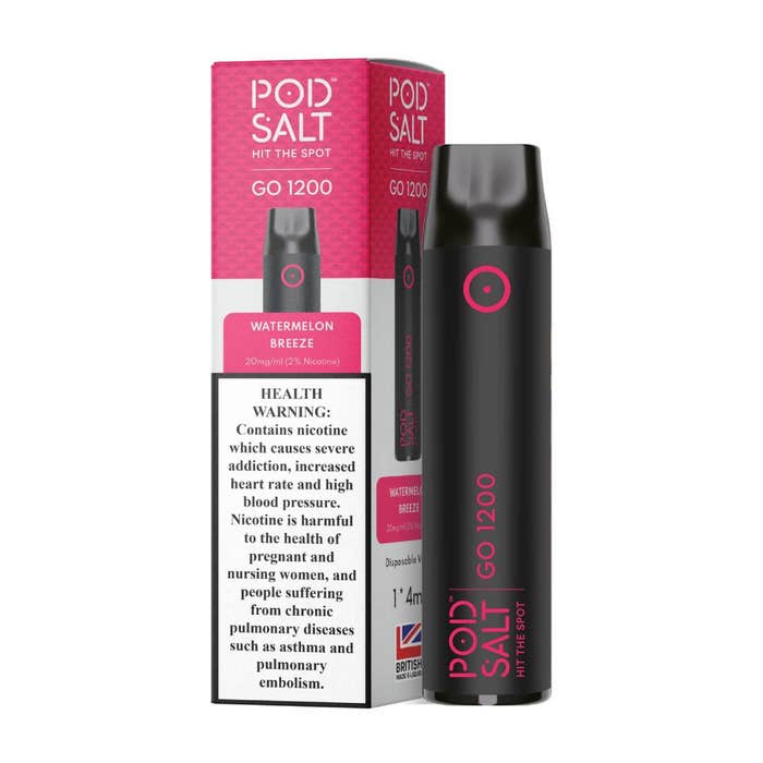Pod Salt Go 1200 Puffs Disposable Vape Device - VapeBoo
