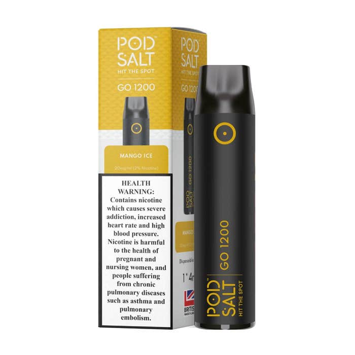 Pod Salt Go 1200 Puffs Disposable Vape Device - VapeBoo