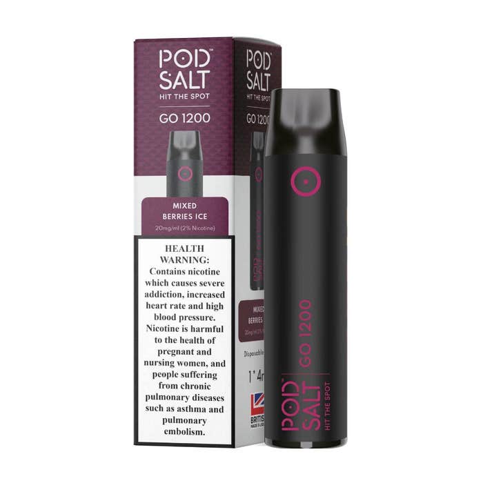 Pod Salt Go 1200 Puffs Disposable Vape Device - VapeBoo