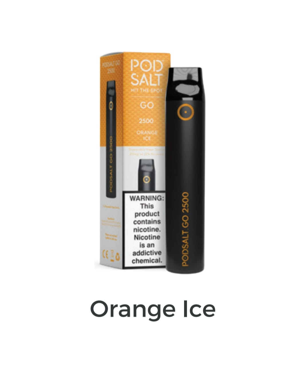 Pod Salt Go 2500 Puffs Disposable Vape Device - 20mg